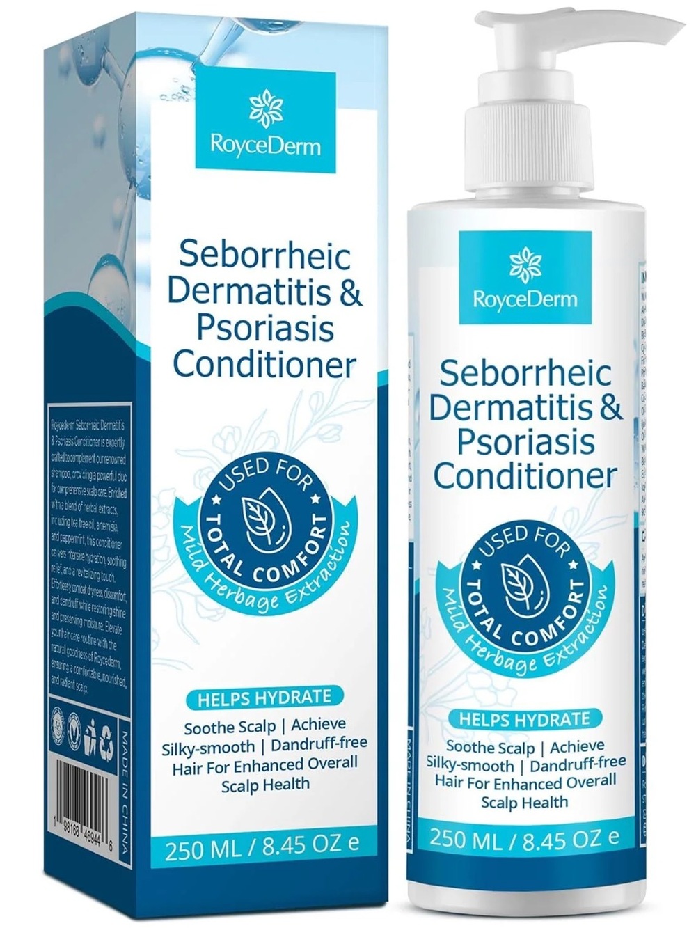 Seborrheic Dermatitis & Psoriasis Conditioner NWT Silky Smooth Hair
